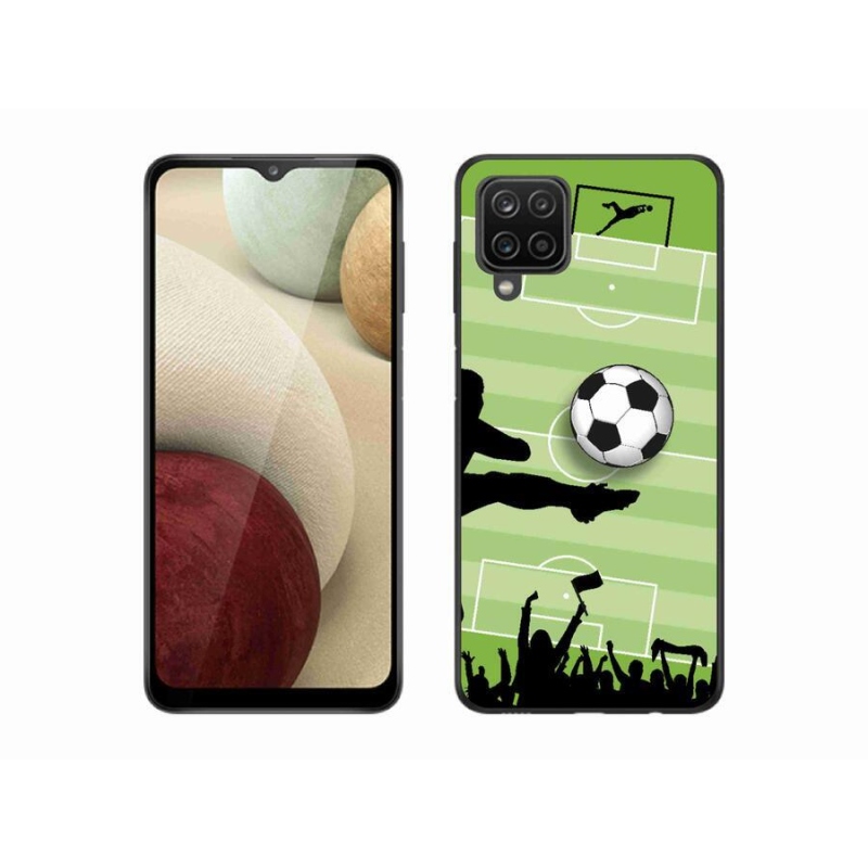 Gelový kryt mmCase na mobil Samsung Galaxy A12 - fotbal 3