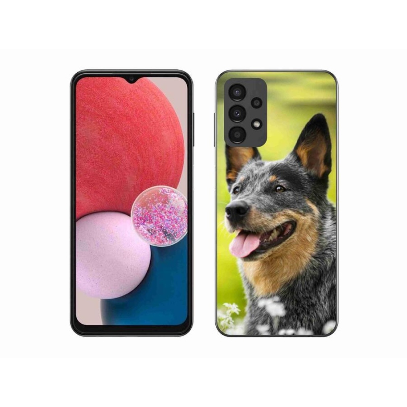Gelový kryt mmCase na mobil Samsung Galaxy A13 4G - australský honácký pes