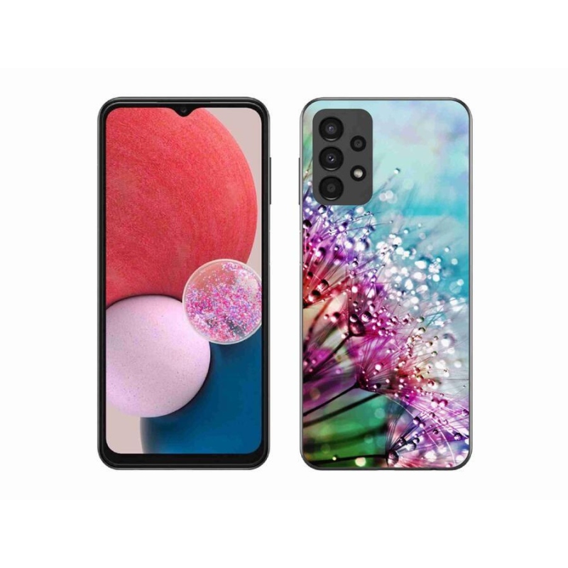 Gelový kryt mmCase na mobil Samsung Galaxy A13 4G - barevné květy