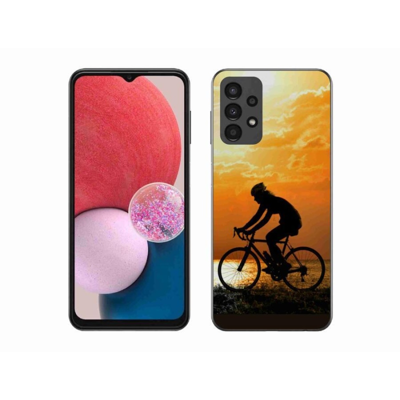 Gelový kryt mmCase na mobil Samsung Galaxy A13 4G - cyklovýlet