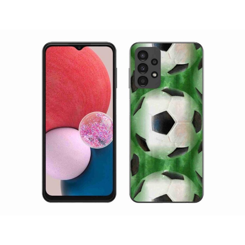 Gelový kryt mmCase na mobil Samsung Galaxy A13 4G - fotbalový míč