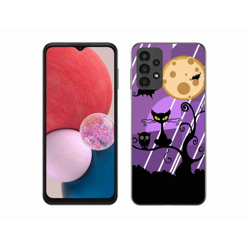 Gelový kryt mmCase na mobil Samsung Galaxy A13 4G - halloween