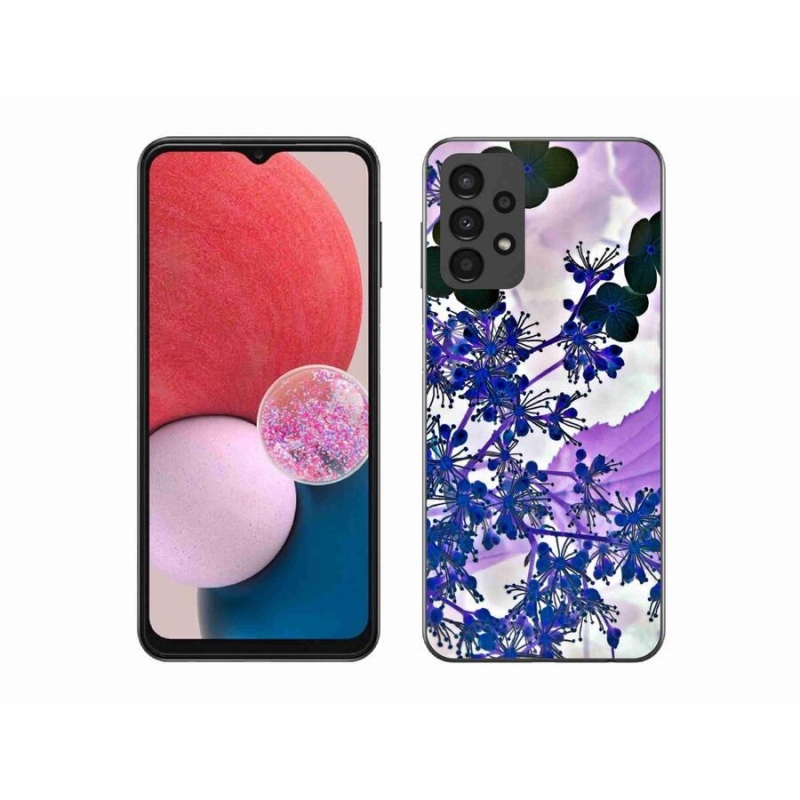 Gelový kryt mmCase na mobil Samsung Galaxy A13 4G - květ hortenzie