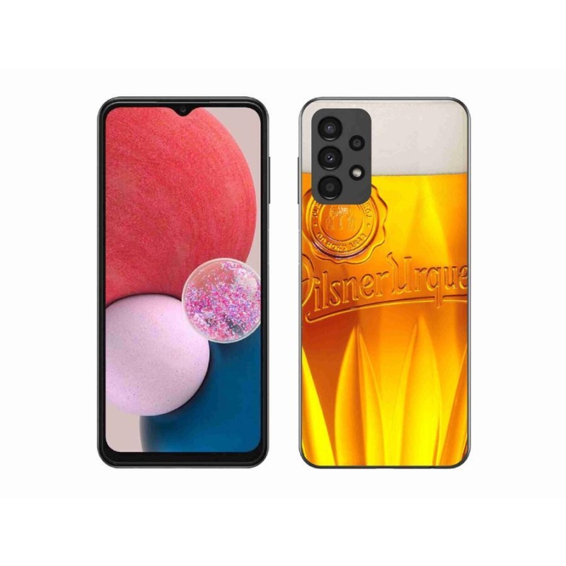 Gelový kryt mmCase na mobil Samsung Galaxy A13 4G - pivo