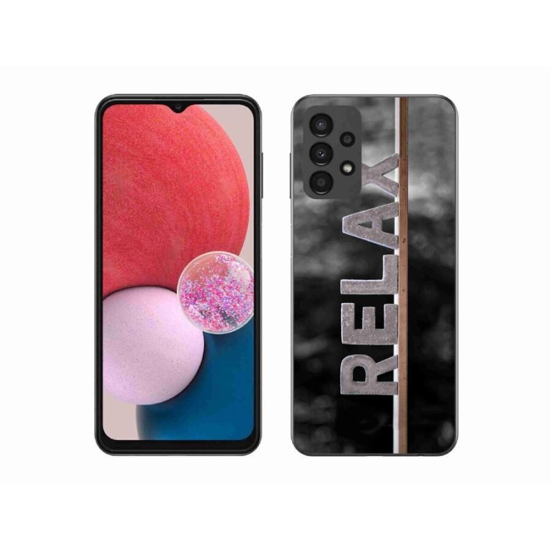 Gelový kryt mmCase na mobil Samsung Galaxy A13 4G - relax 1