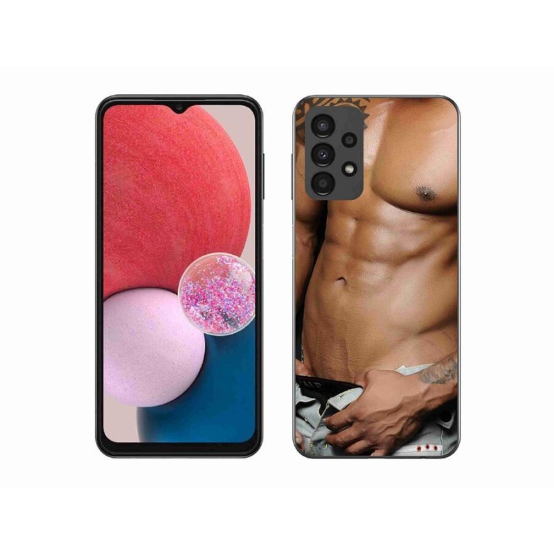 Gelový kryt mmCase na mobil Samsung Galaxy A13 4G - sexy muž