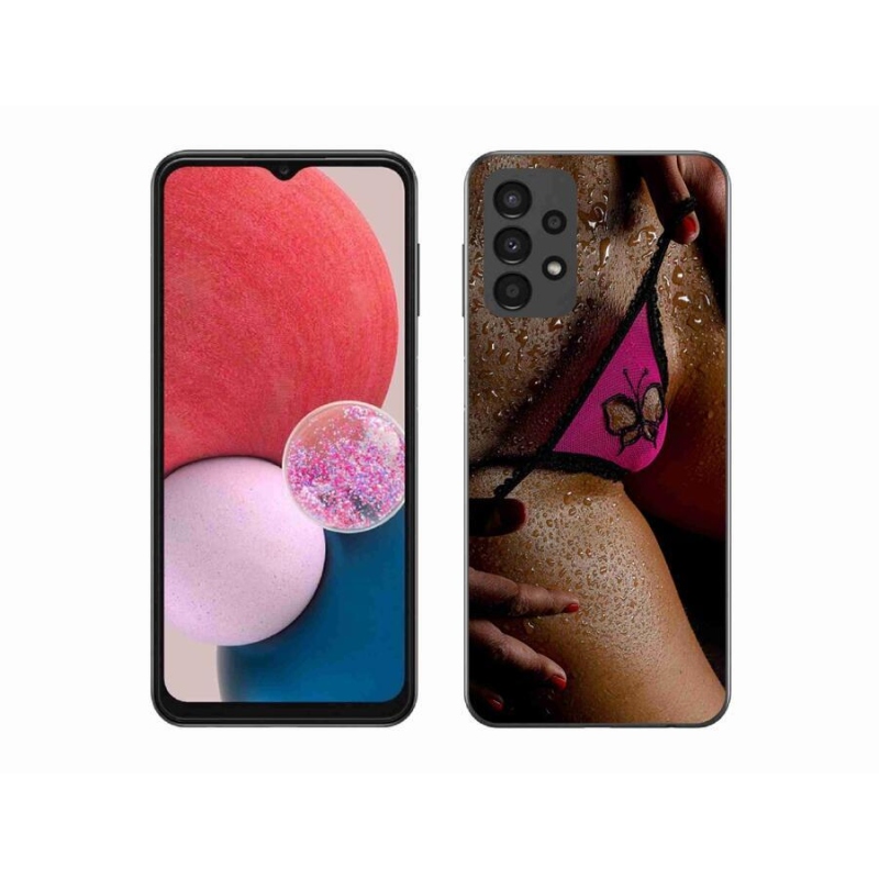 Gelový kryt mmCase na mobil Samsung Galaxy A13 4G - sexy žena