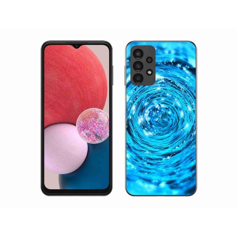 Gelový kryt mmCase na mobil Samsung Galaxy A13 4G - vodní vír