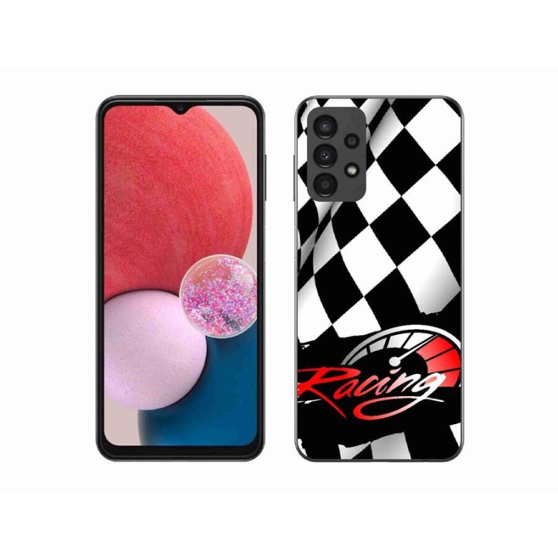 Gelový kryt mmCase na mobil Samsung Galaxy A13 4G - závodění