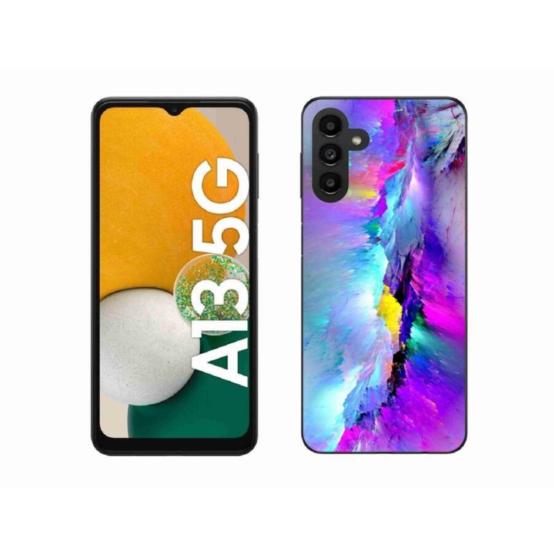 Gelový kryt mmCase na mobil Samsung Galaxy A13 5G - abstrakt