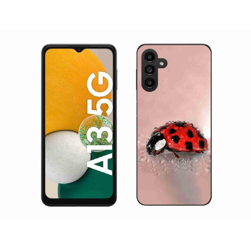 Gelový kryt mmCase na mobil Samsung Galaxy A13 5G - beruška