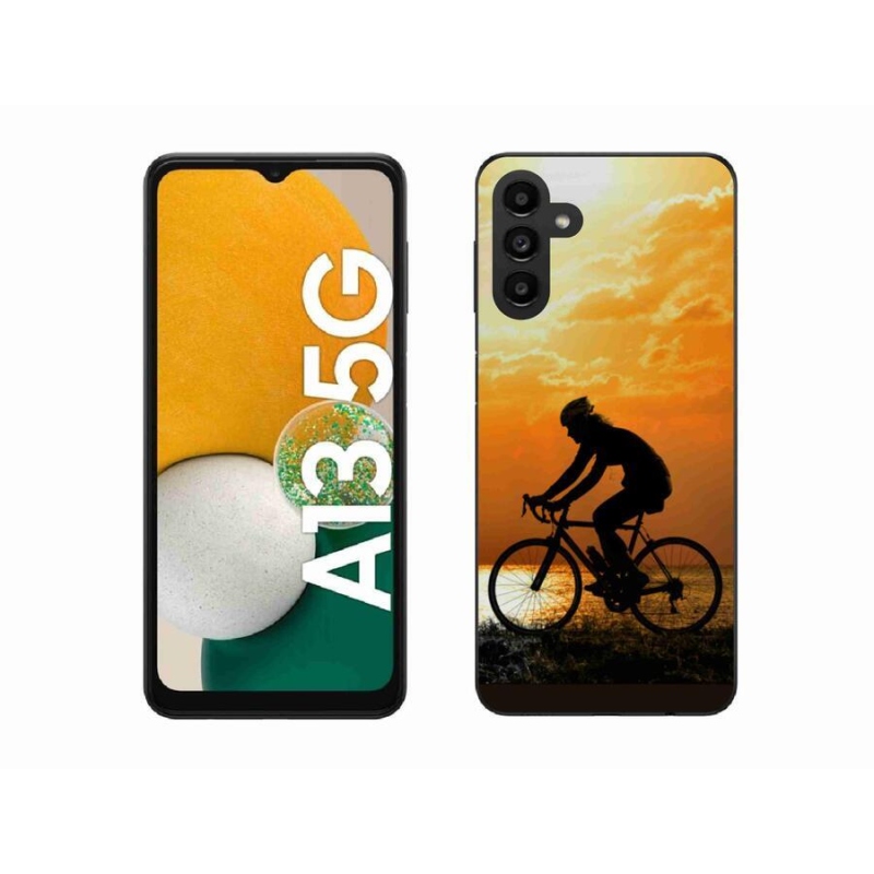 Gelový kryt mmCase na mobil Samsung Galaxy A13 5G - cyklovýlet