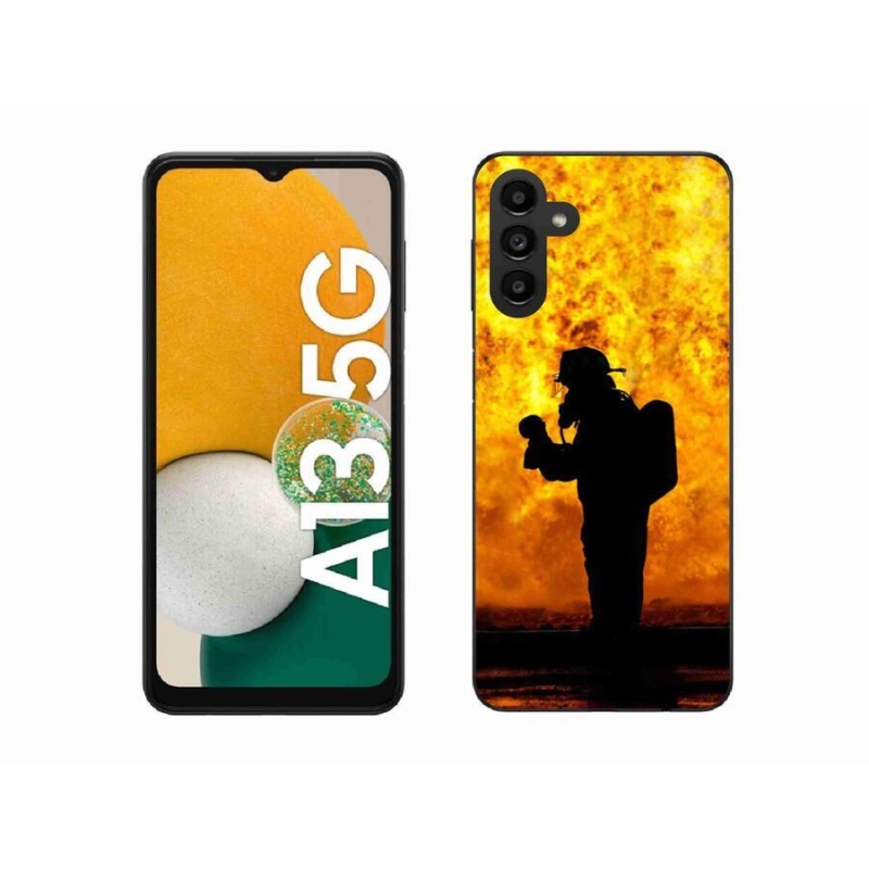 Gelový kryt mmCase na mobil Samsung Galaxy A13 5G - hasič
