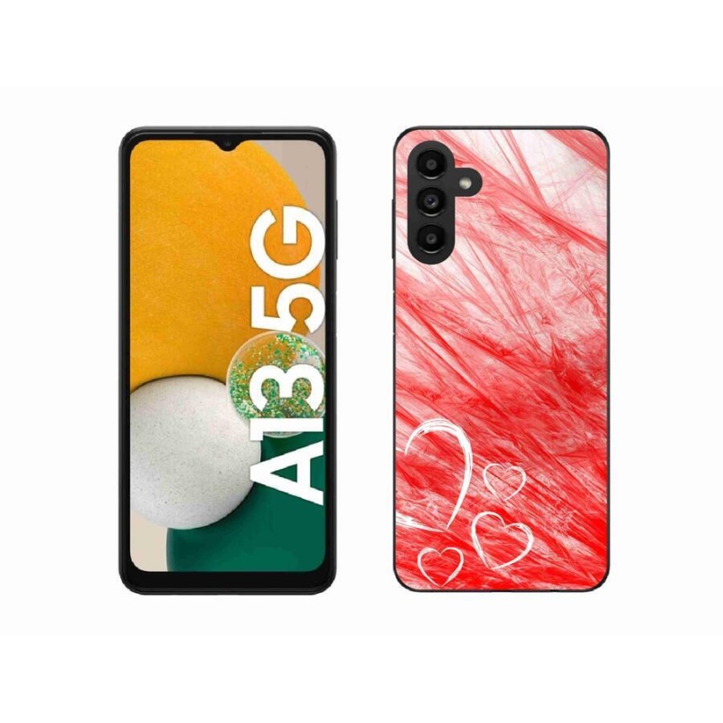 Gelový kryt mmCase na mobil Samsung Galaxy A13 5G - heart