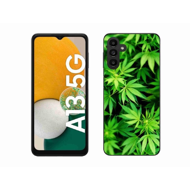 Gelový kryt mmCase na mobil Samsung Galaxy A13 5G - konopí 3