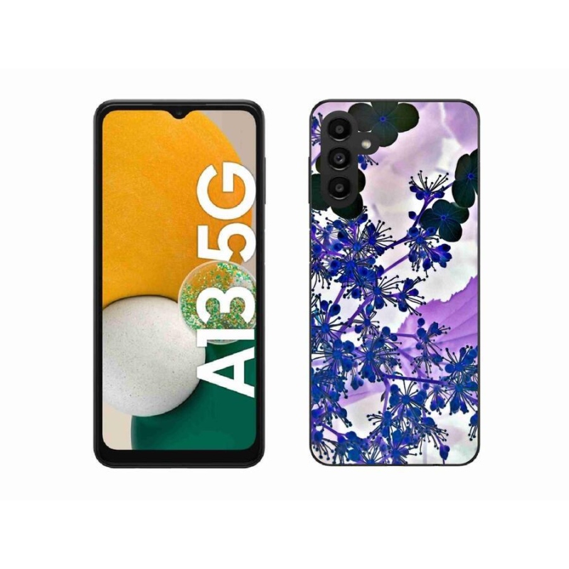 Gelový kryt mmCase na mobil Samsung Galaxy A13 5G - květ hortenzie