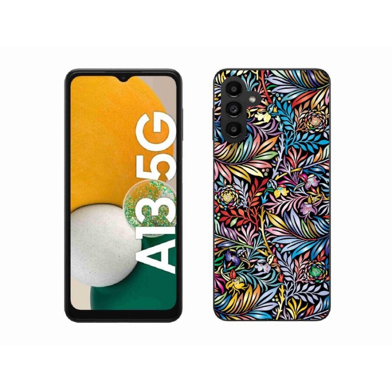 Gelový kryt mmCase na mobil Samsung Galaxy A13 5G - květiny 5