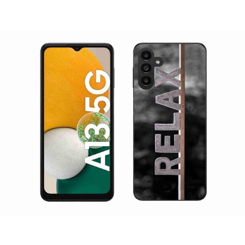 Gelový kryt mmCase na mobil Samsung Galaxy A13 5G - relax 1