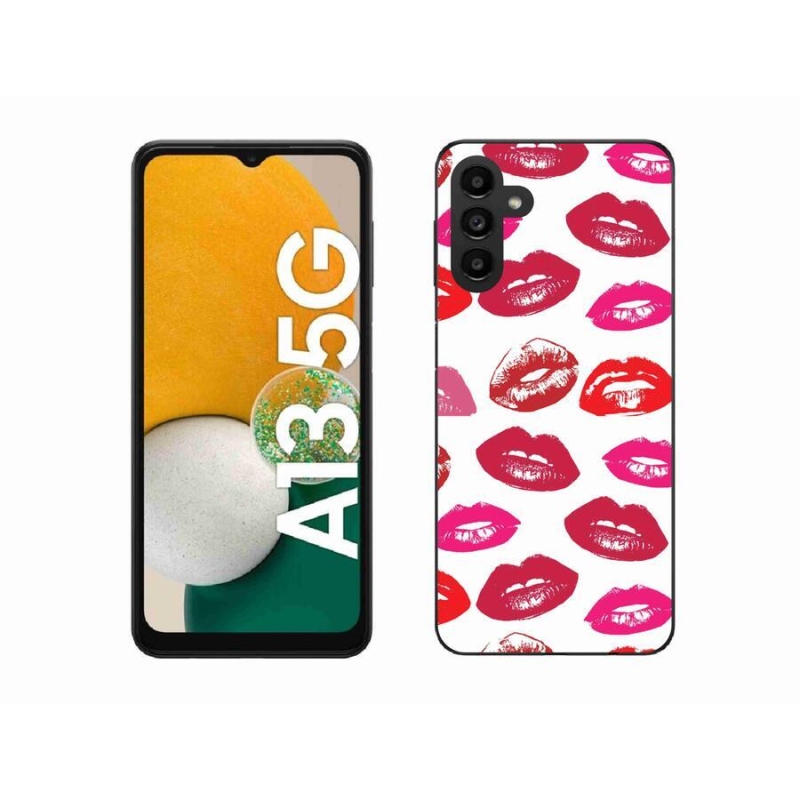 Gelový kryt mmCase na mobil Samsung Galaxy A13 5G - rty