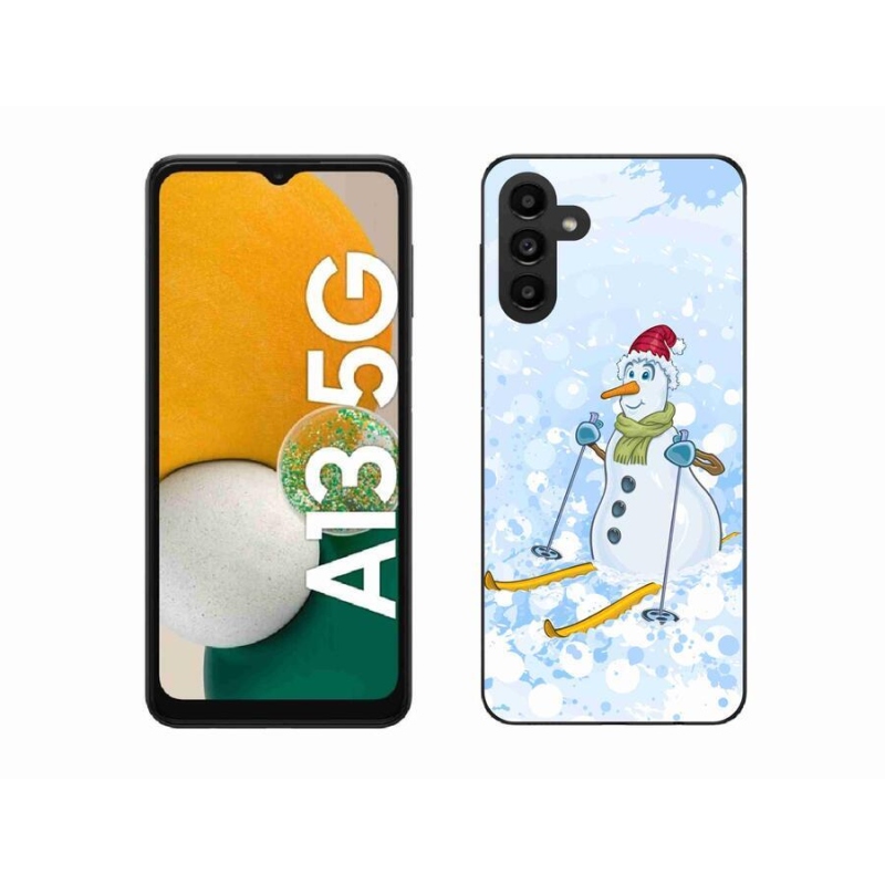 Gelový kryt mmCase na mobil Samsung Galaxy A13 5G - sněhulák