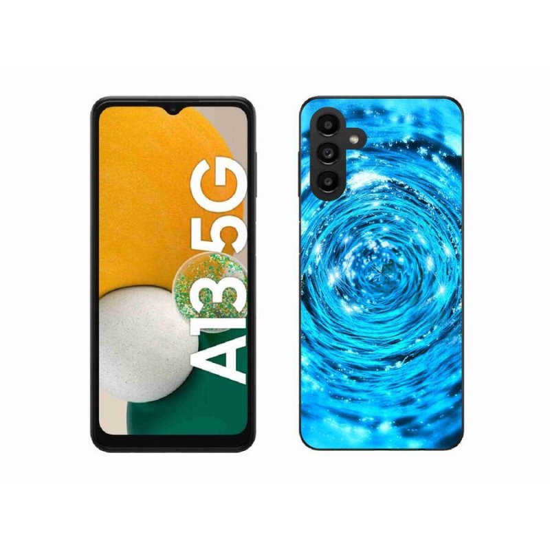 Gelový kryt mmCase na mobil Samsung Galaxy A13 5G - vodní vír