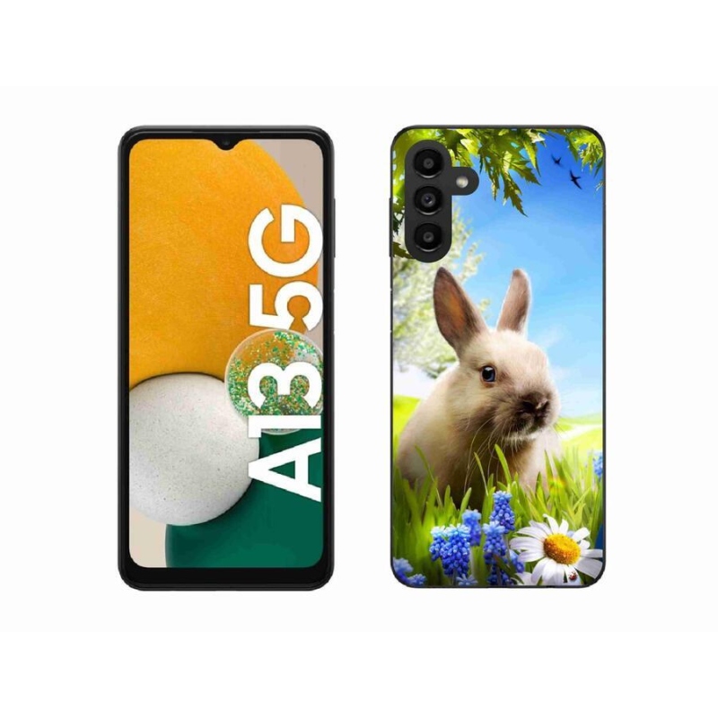 Gelový kryt mmCase na mobil Samsung Galaxy A13 5G - zajíček