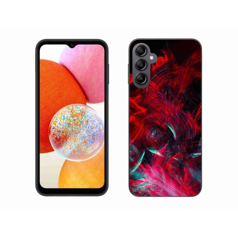 Gelový kryt mmCase na mobil Samsung Galaxy A14 4G/5G - abstrakt 16