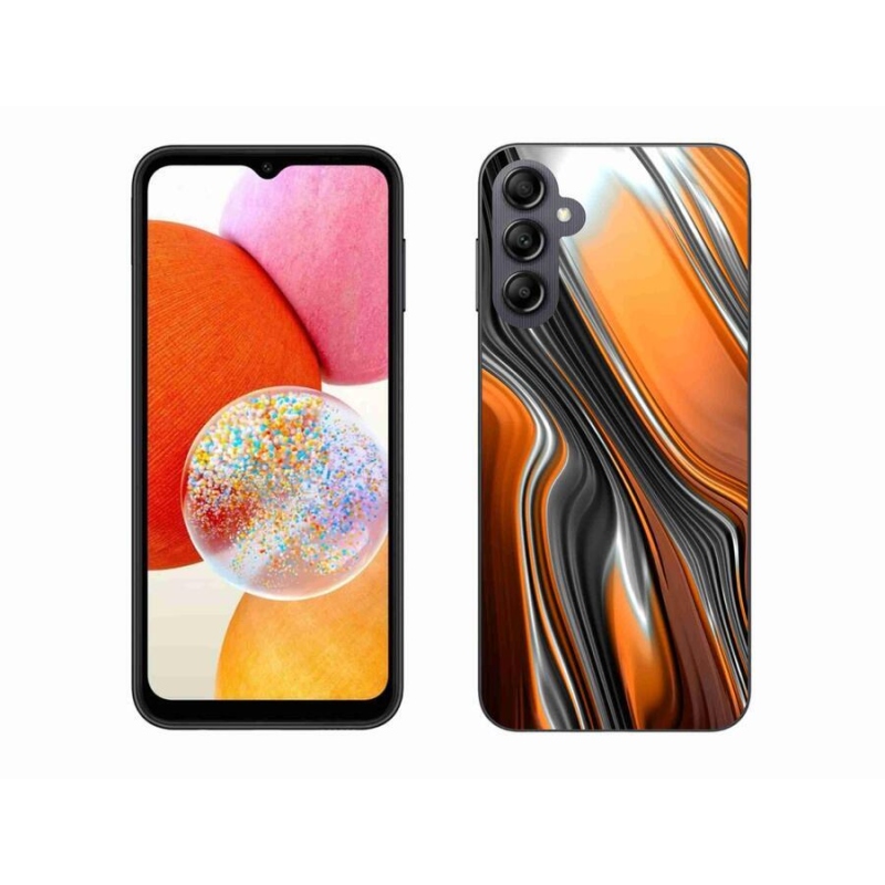 Gelový kryt mmCase na mobil Samsung Galaxy A14 4G/5G - abstrakt 3