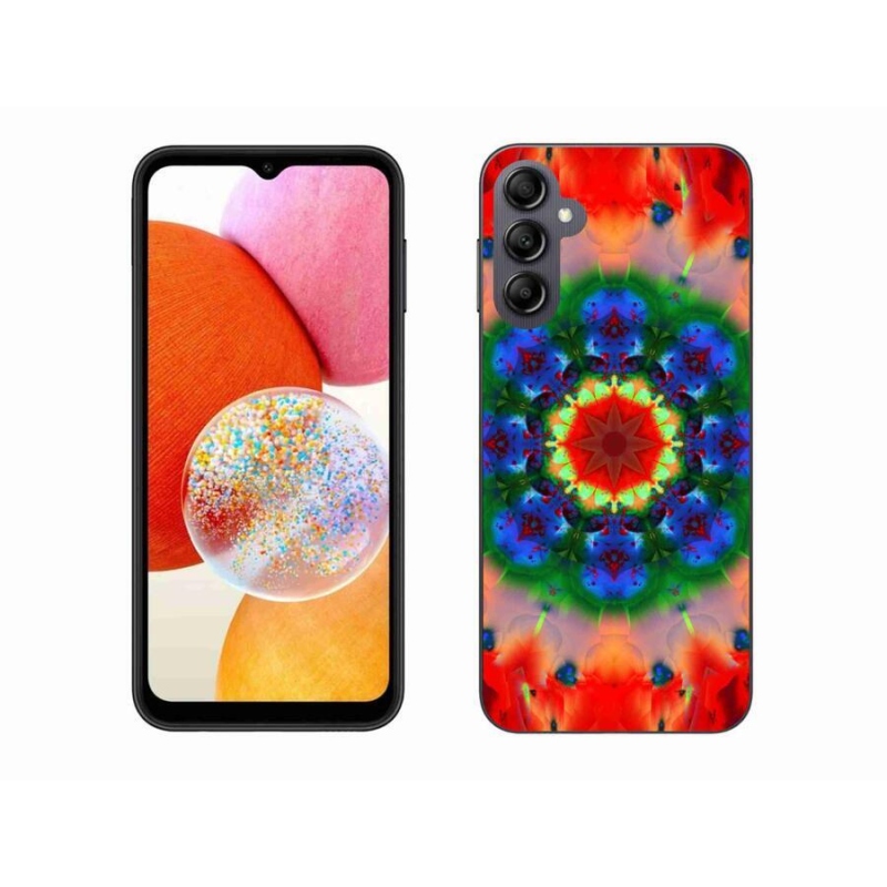 Gelový kryt mmCase na mobil Samsung Galaxy A14 4G/5G - abstrakt 5