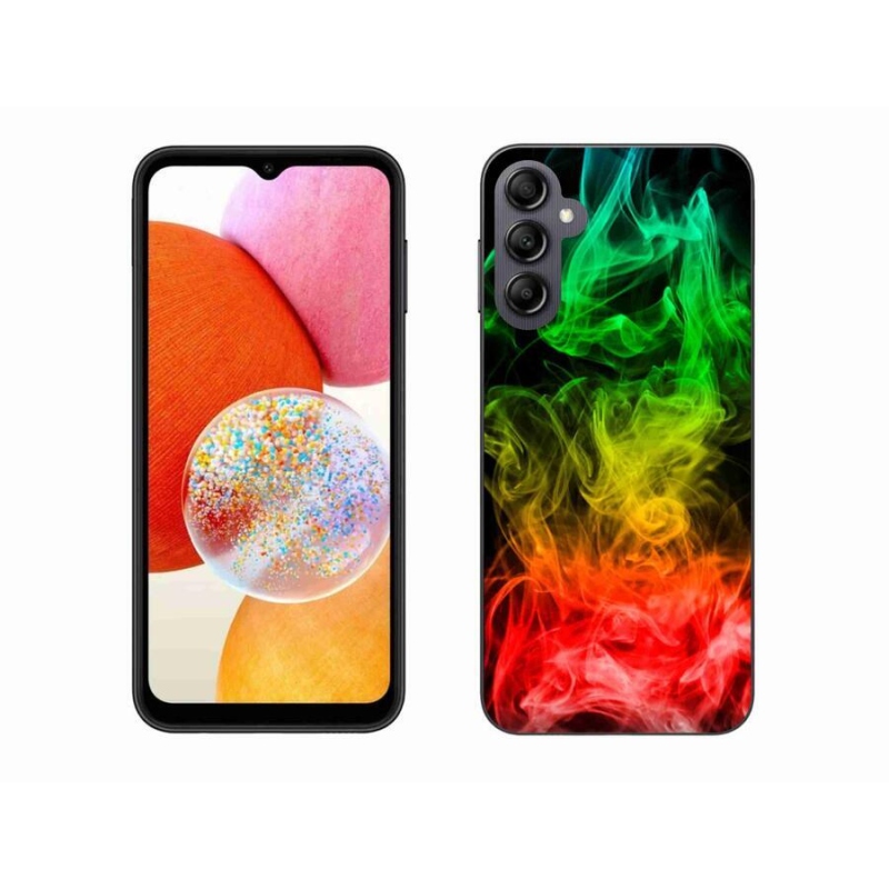 Gelový kryt mmCase na mobil Samsung Galaxy A14 4G/5G - abstraktní vzor 7