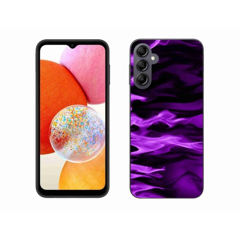 Gelový kryt mmCase na mobil Samsung Galaxy A14 4G/5G - abstraktní vzor 9