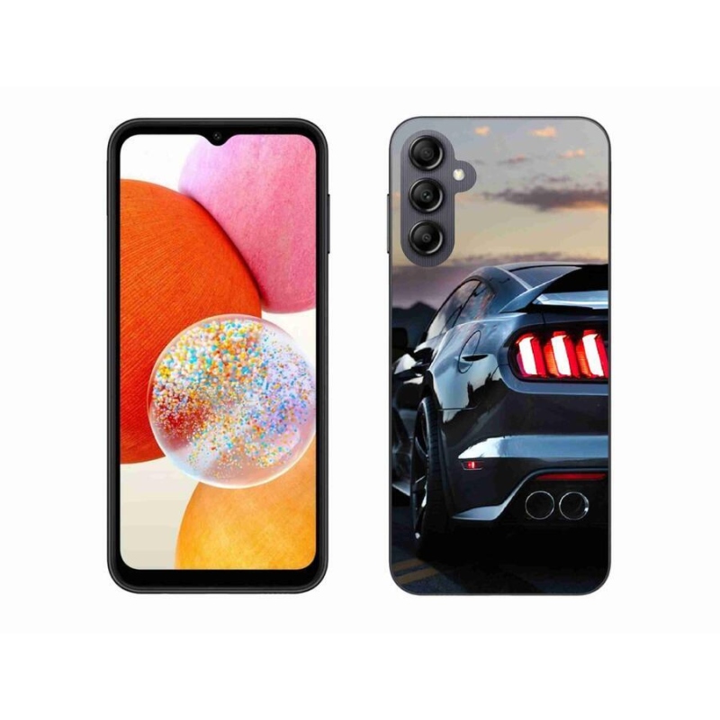 Gelový kryt mmCase na mobil Samsung Galaxy A14 4G/5G - auto 7