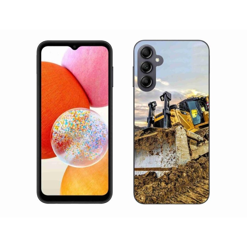 Gelový kryt mmCase na mobil Samsung Galaxy A14 4G/5G - bagr