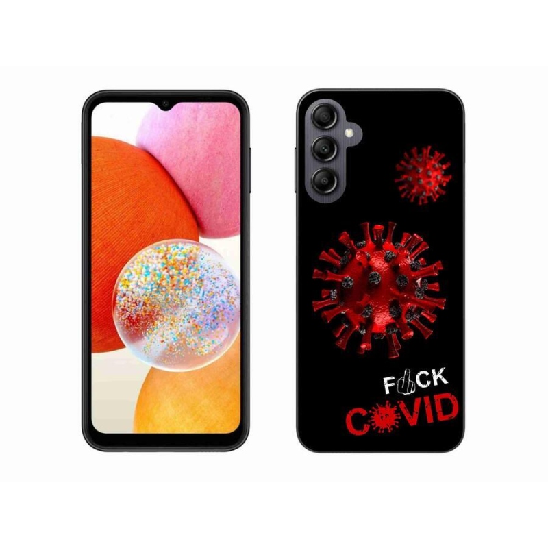 Gelový kryt mmCase na mobil Samsung Galaxy A14 4G/5G - covid 3