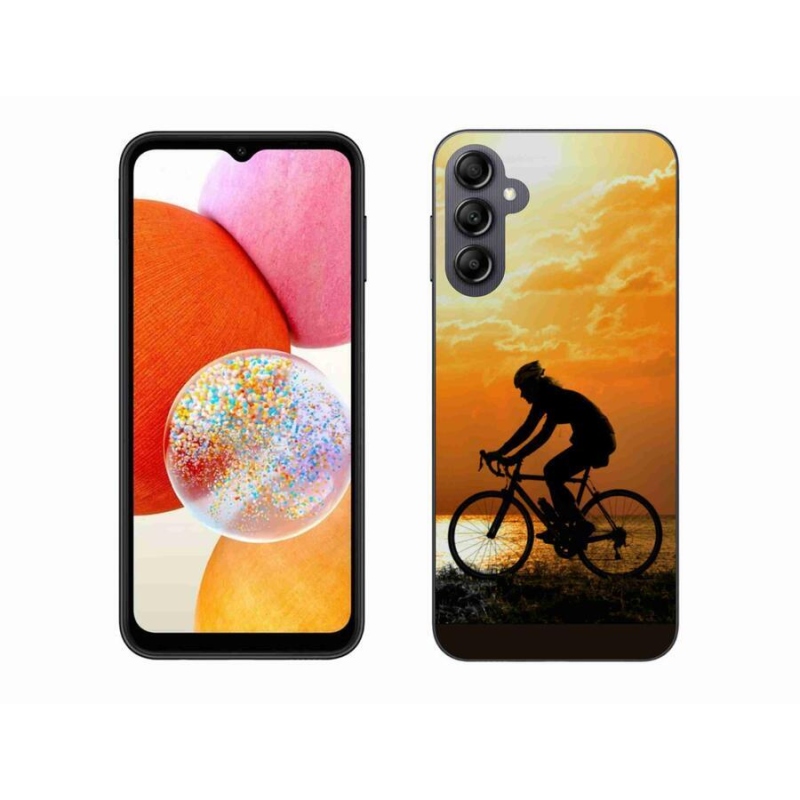 Gelový kryt mmCase na mobil Samsung Galaxy A14 4G/5G - cyklovýlet