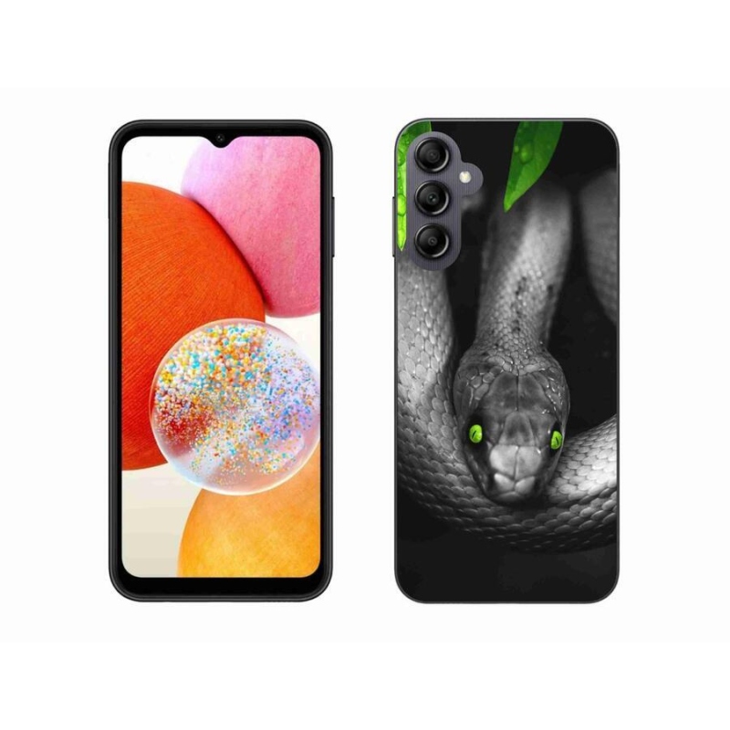 Gelový kryt mmCase na mobil Samsung Galaxy A14 4G/5G - had