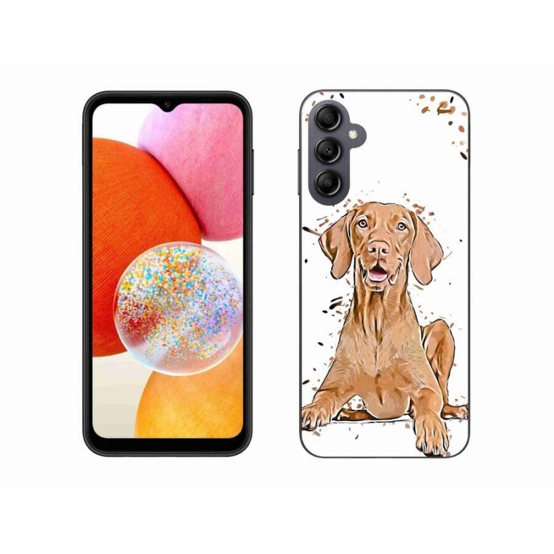 Gelový kryt mmCase na mobil Samsung Galaxy A14 4G/5G - maďar