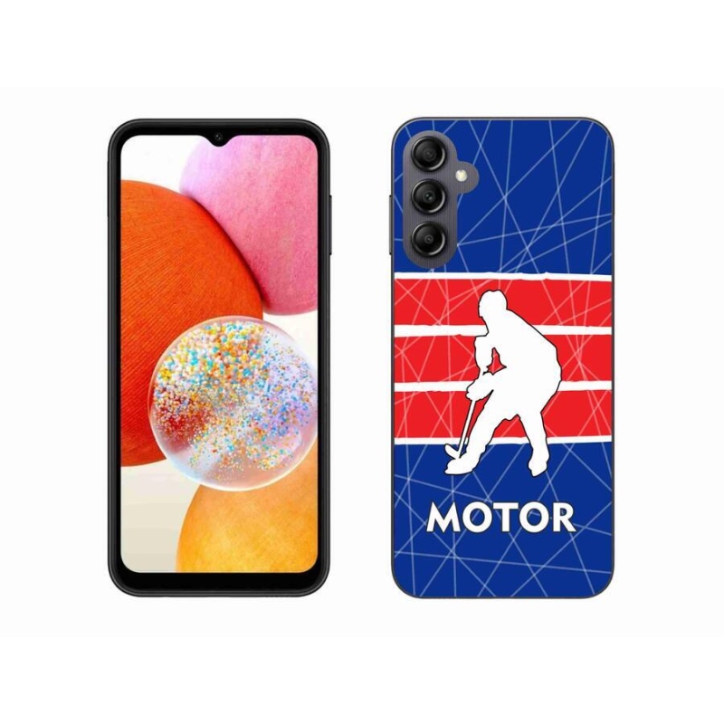Gelový kryt mmCase na mobil Samsung Galaxy A14 4G/5G - Motor