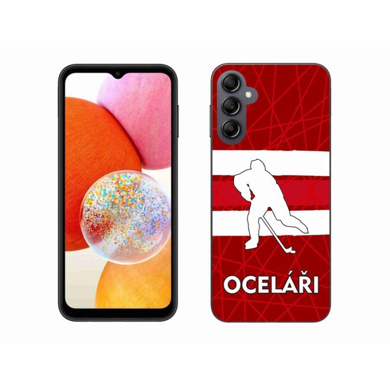 Gelový kryt mmCase na mobil Samsung Galaxy A14 4G/5G - Oceláři