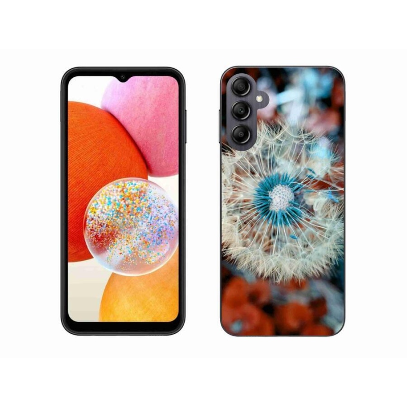 Gelový kryt mmCase na mobil Samsung Galaxy A14 4G/5G - odkvetlá pampeliška 1