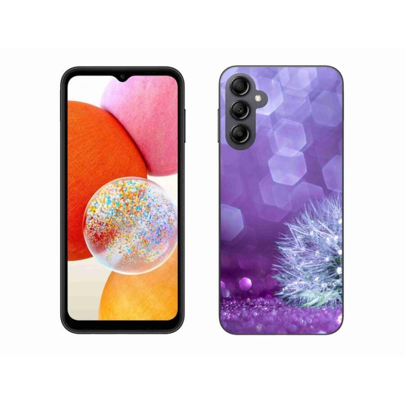 Gelový kryt mmCase na mobil Samsung Galaxy A14 4G/5G - odkvetlá pampeliška 2