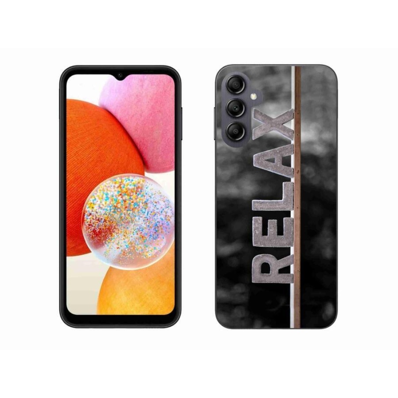 Gelový kryt mmCase na mobil Samsung Galaxy A14 4G/5G - relax 1