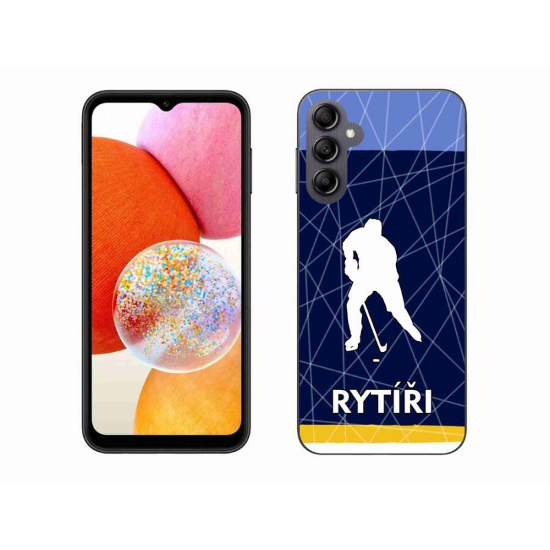 Gelový kryt mmCase na mobil Samsung Galaxy A14 4G/5G - Rytíři