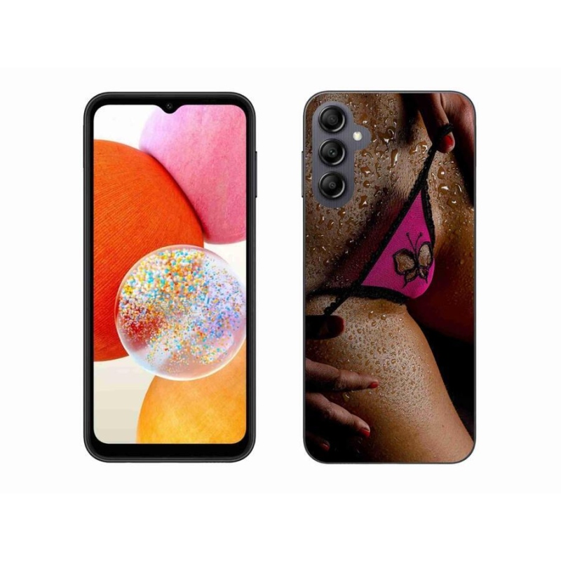 Gelový kryt mmCase na mobil Samsung Galaxy A14 4G/5G - sexy žena