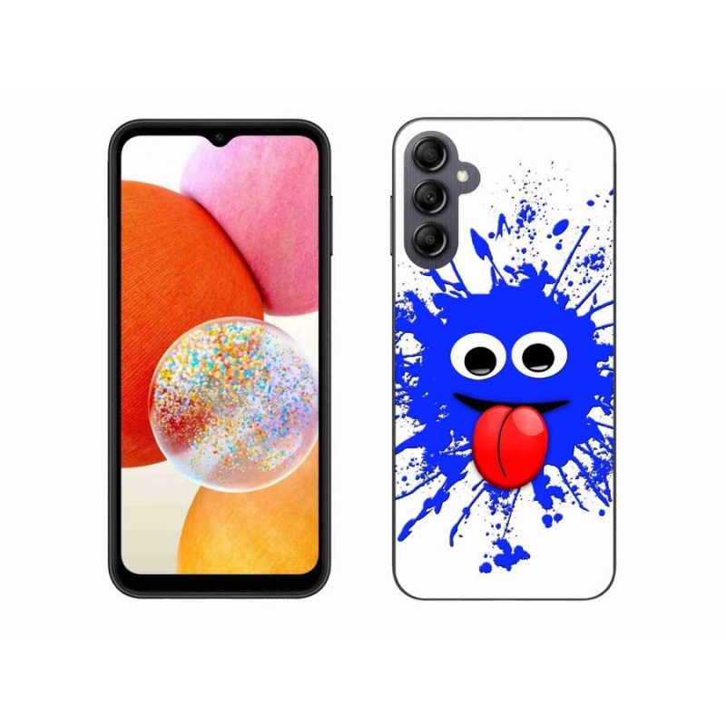 Gelový kryt mmCase na mobil Samsung Galaxy A14 4G/5G - strašidlo