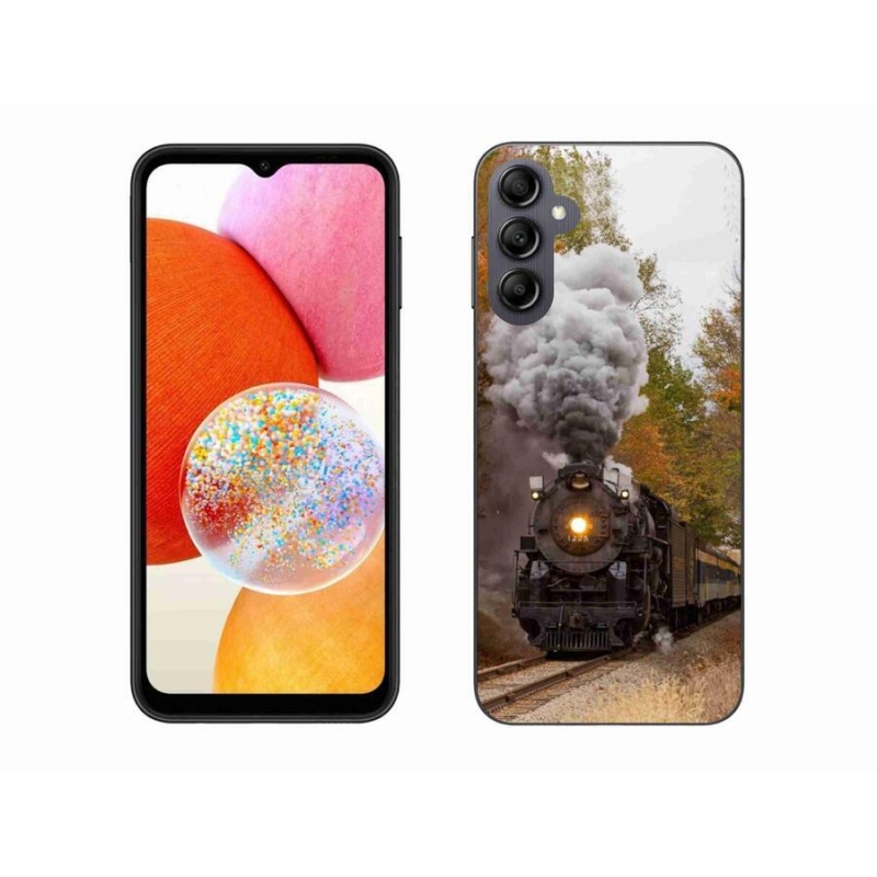 Gelový kryt mmCase na mobil Samsung Galaxy A14 4G/5G - vlak 1
