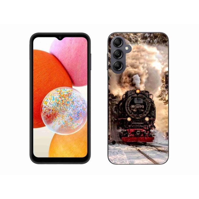 Gelový kryt mmCase na mobil Samsung Galaxy A14 4G/5G - vlak
