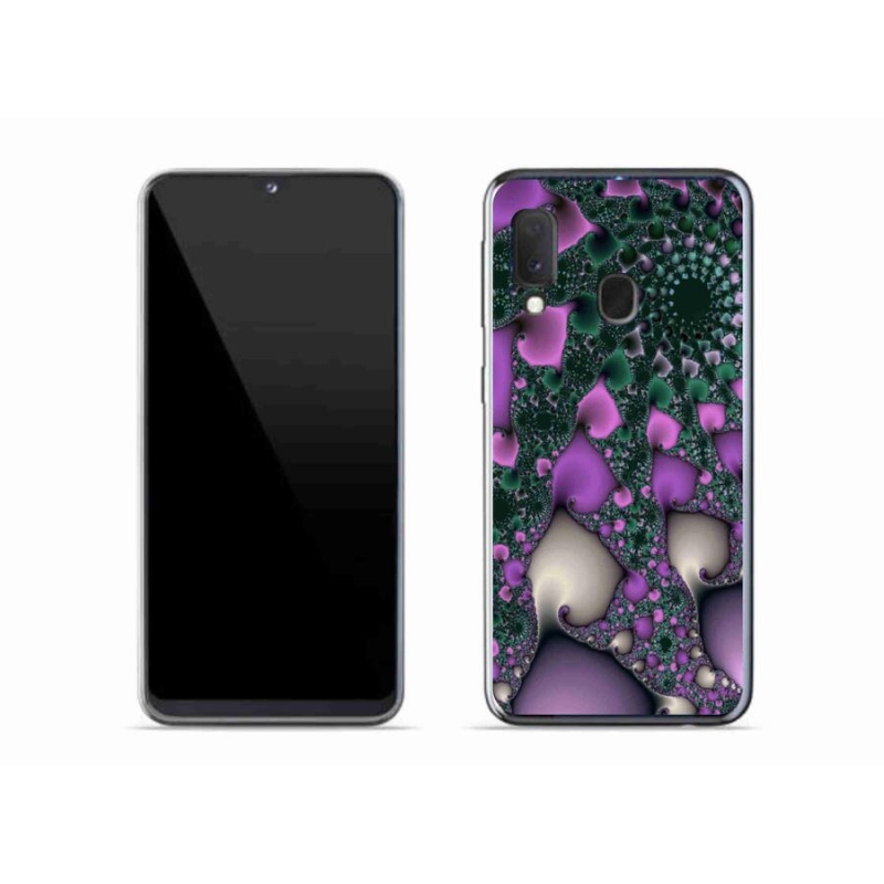 Gelový kryt mmCase na mobil Samsung Galaxy A20e - abstrakt 7