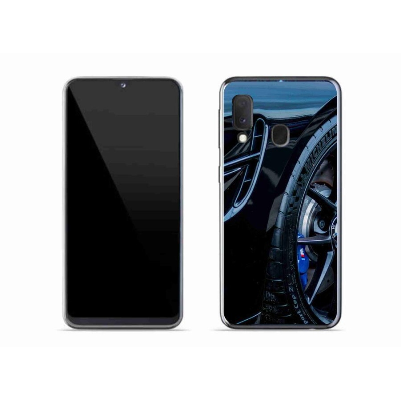 Gelový kryt mmCase na mobil Samsung Galaxy A20e - auto 2