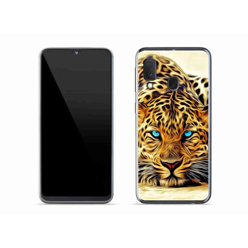 Gelový kryt mmCase na mobil Samsung Galaxy A20e - kreslený tygr